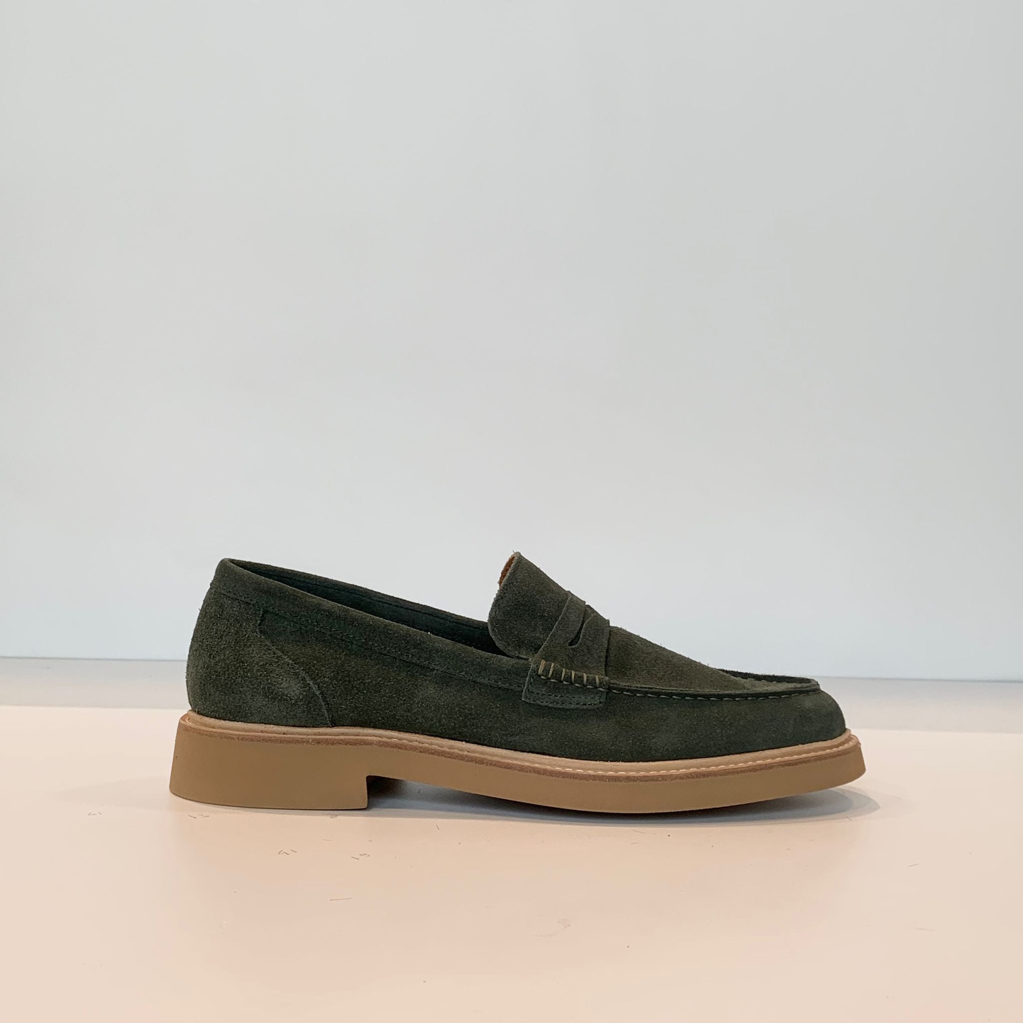 S4- MOK Mocassino Suede Bosco Man