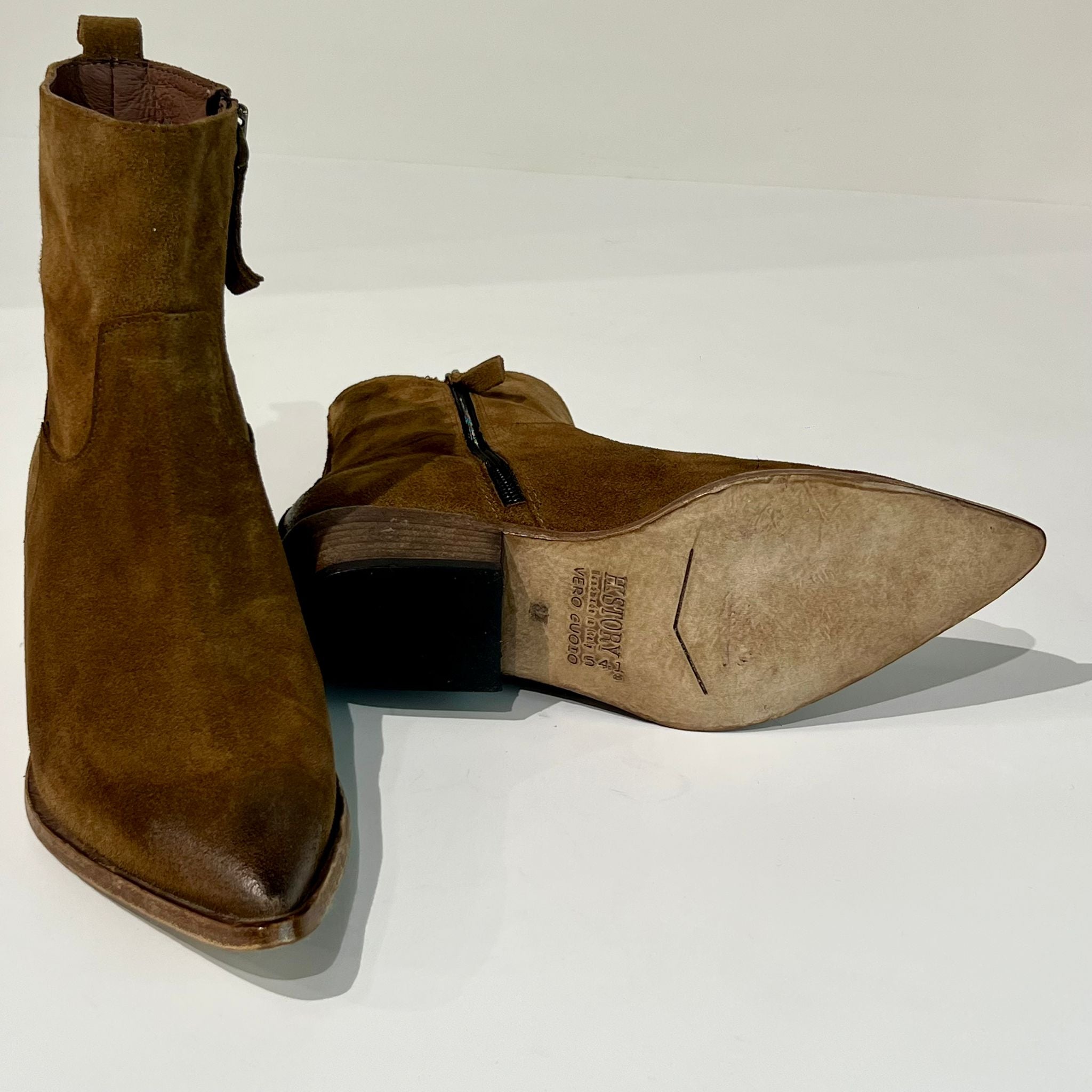 S6-LILY01 Tex Suede Mud Woman