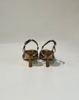 S6-3047 Slingback Borchiette Bronzo