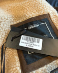 W6-0049 Giubbino Montone Suede Moro Man