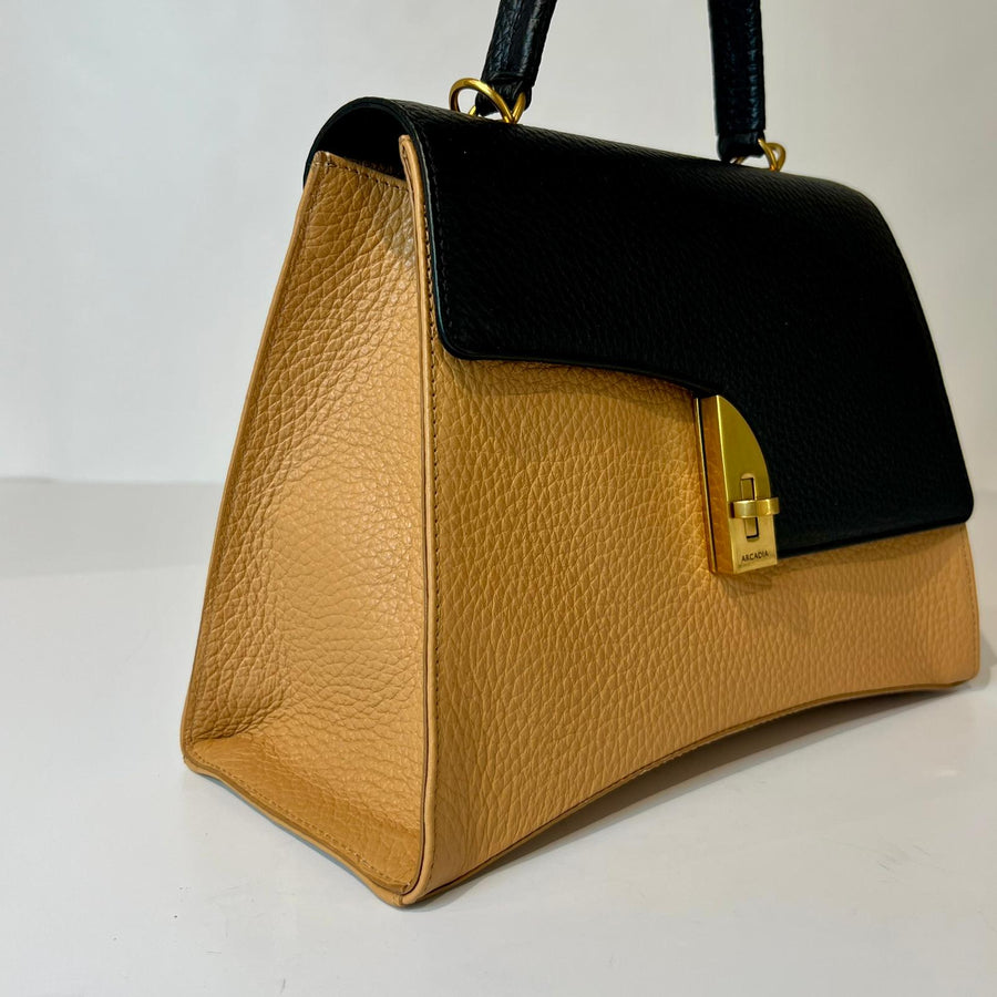 W5-6790 ARCO Borsa Large Zod Mandorla Nero