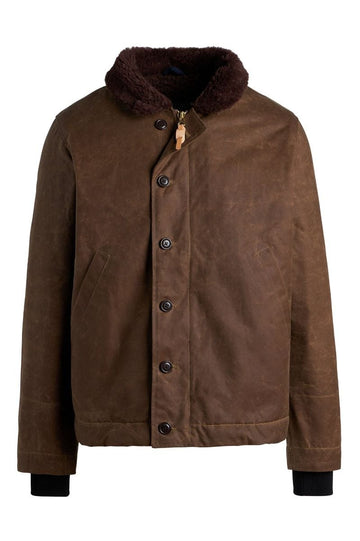 UW5-7061B WX Deck Jacket DarkTan Man