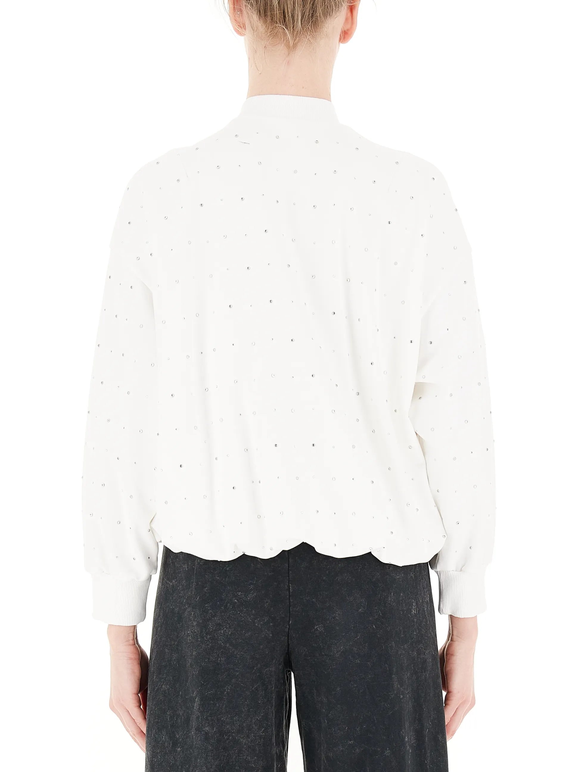 S5-BEL AIR Giacca Bomber Latte