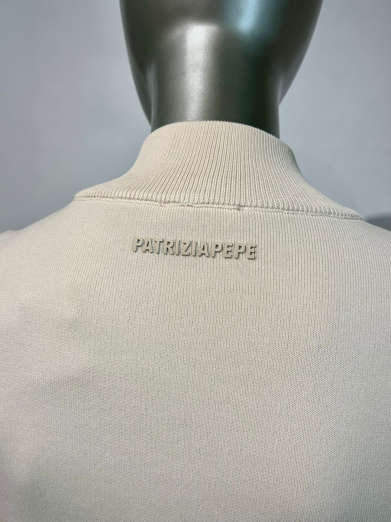 S6-8O0219 Piumino Ultralight Inserti in Maglia Warm Ivory