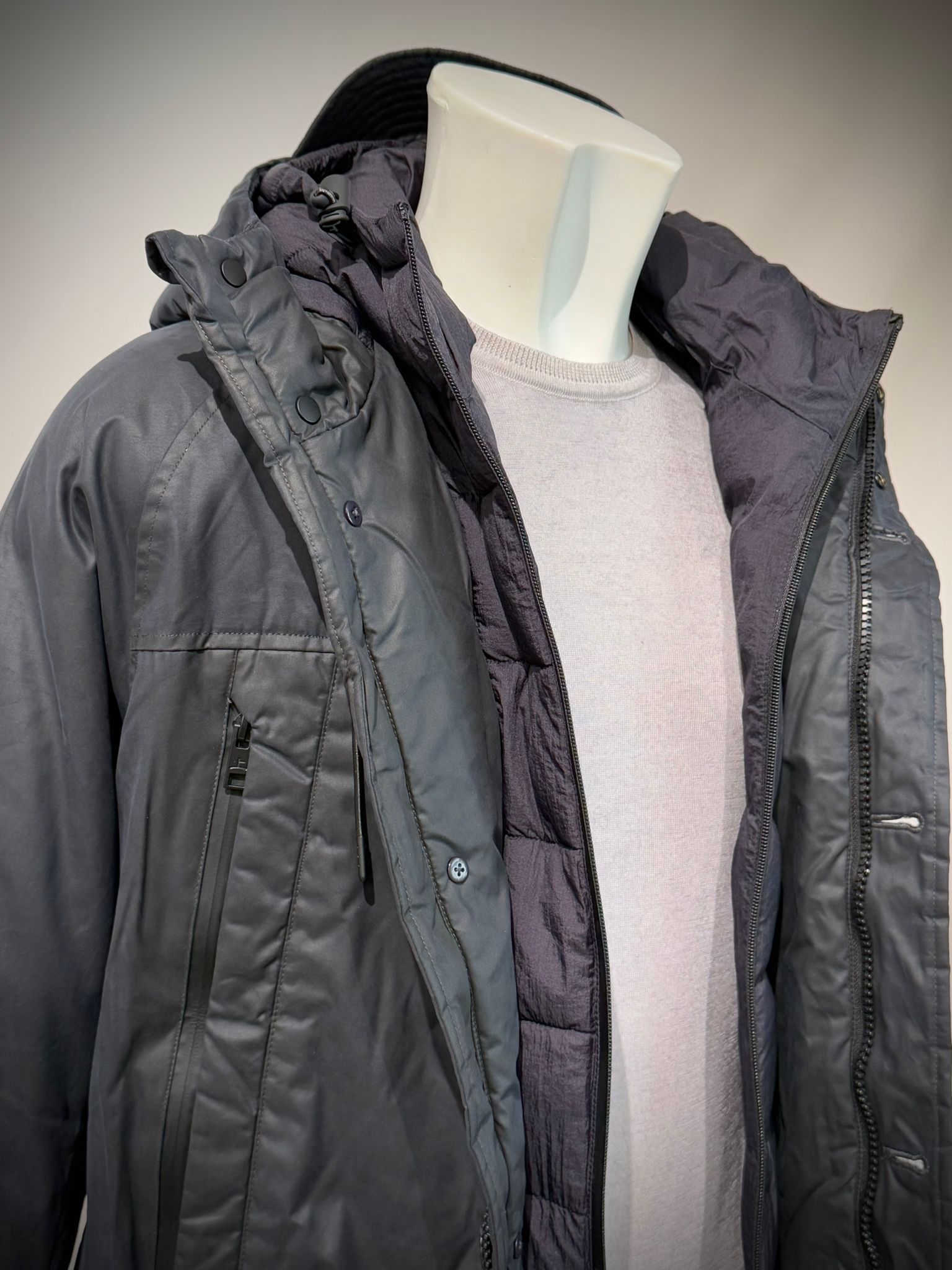 UW4-PAPERJK Giaccone Cerato Dark Blu Man