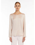 W4-MOLDAVA Blusa in Seta Rosa