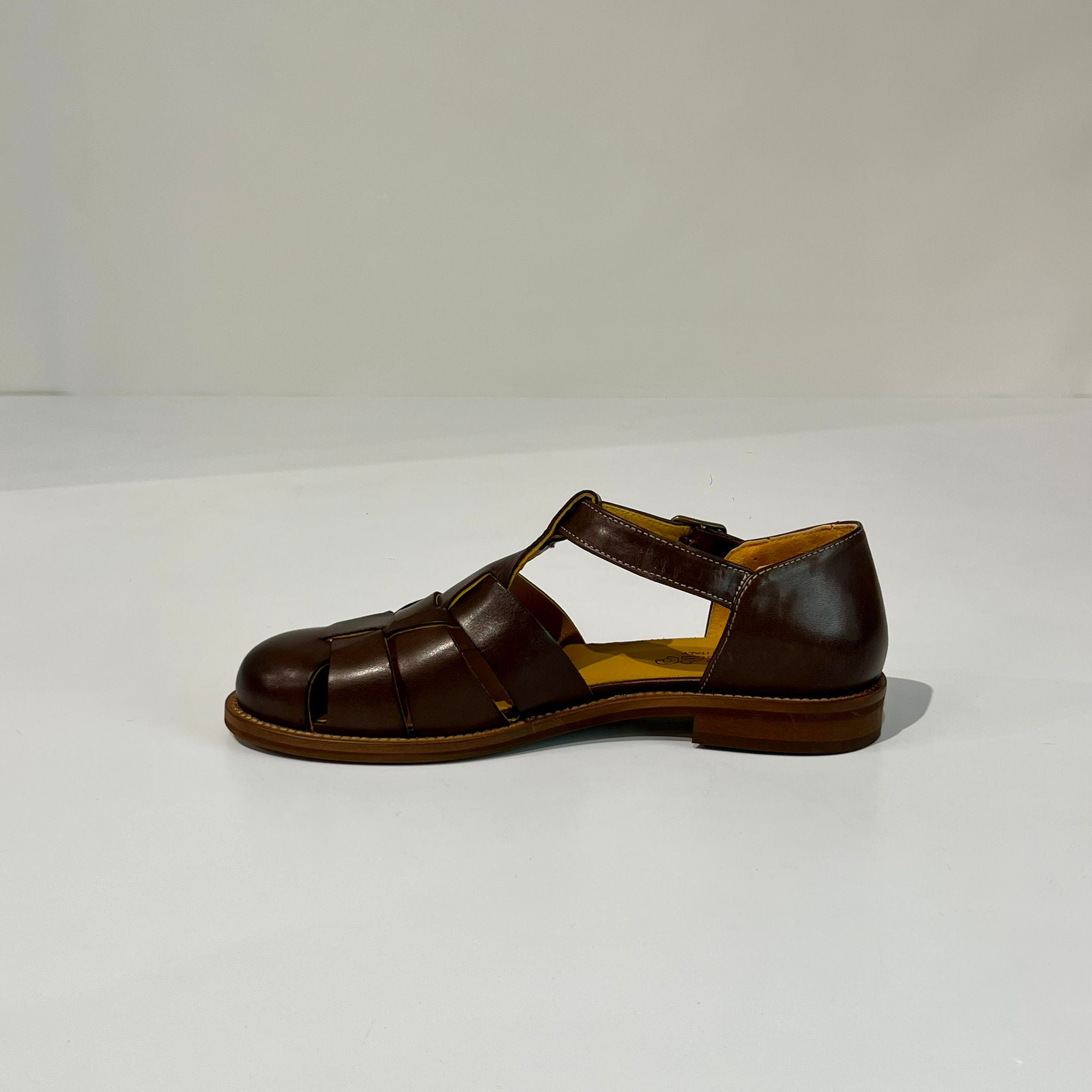 S6-9010 Scarpa Aperta Vitello Cacao