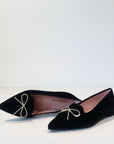 W4-51660 ELLA Ballerina Fiocco Nera