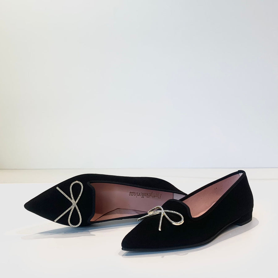 W4-51660 ELLA Ballerina Fiocco Nera