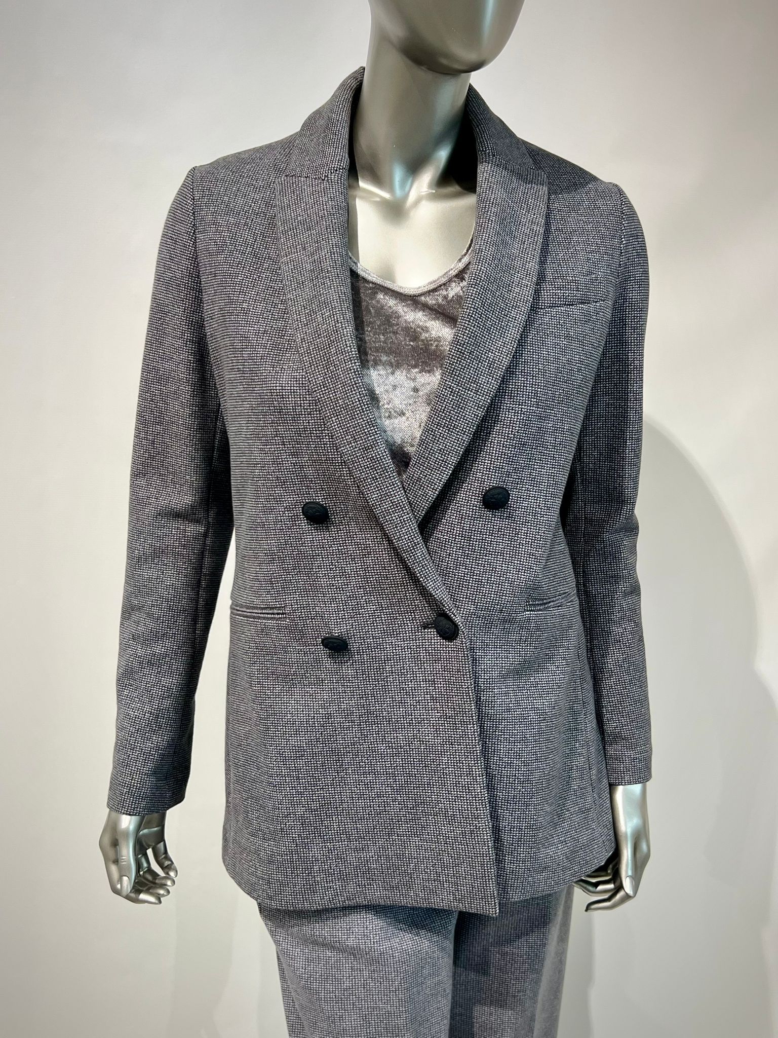 WD4-FD3251 Giacca Doppiopetto Gray