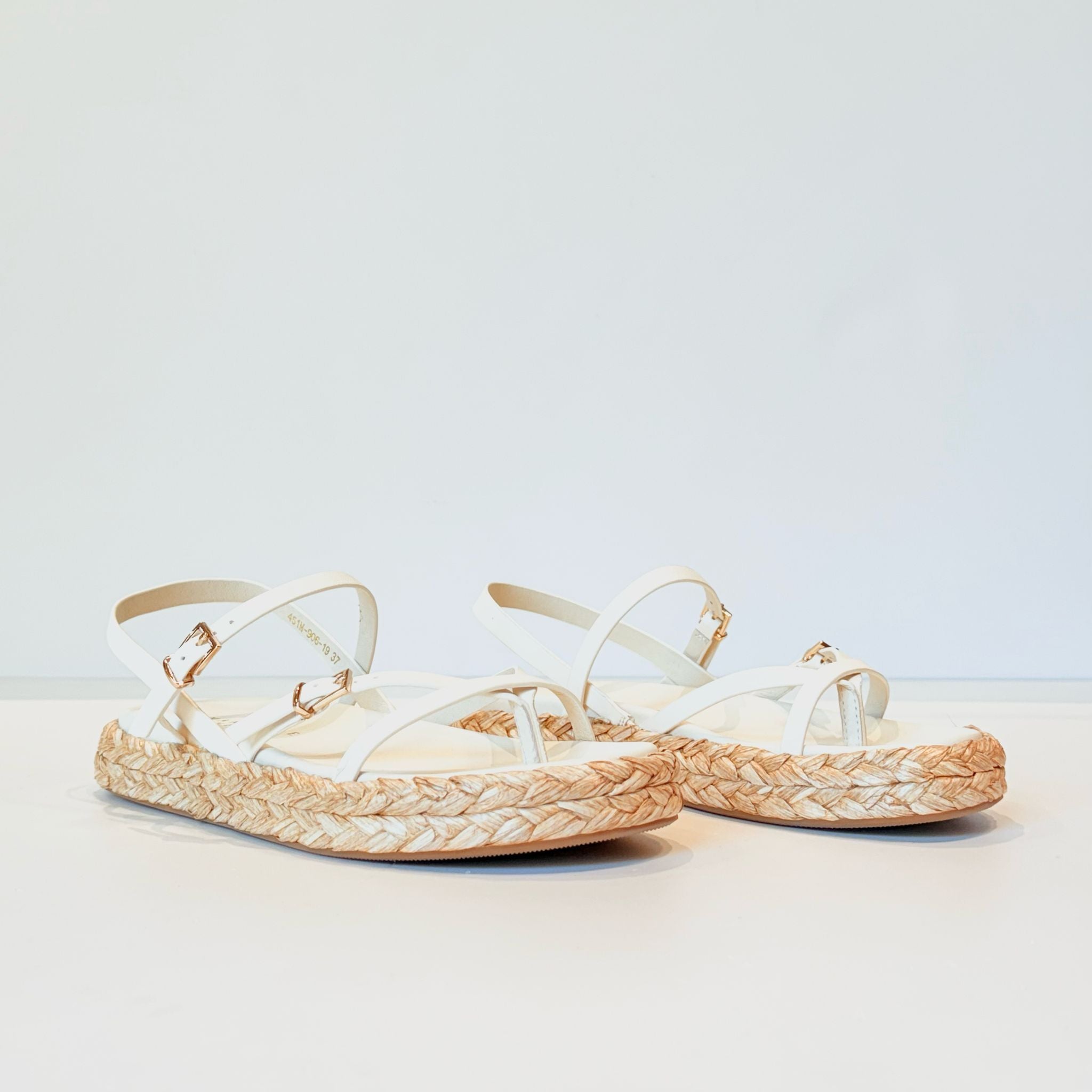 S5-906-19 NINA Sandalo Infradito OffWhite