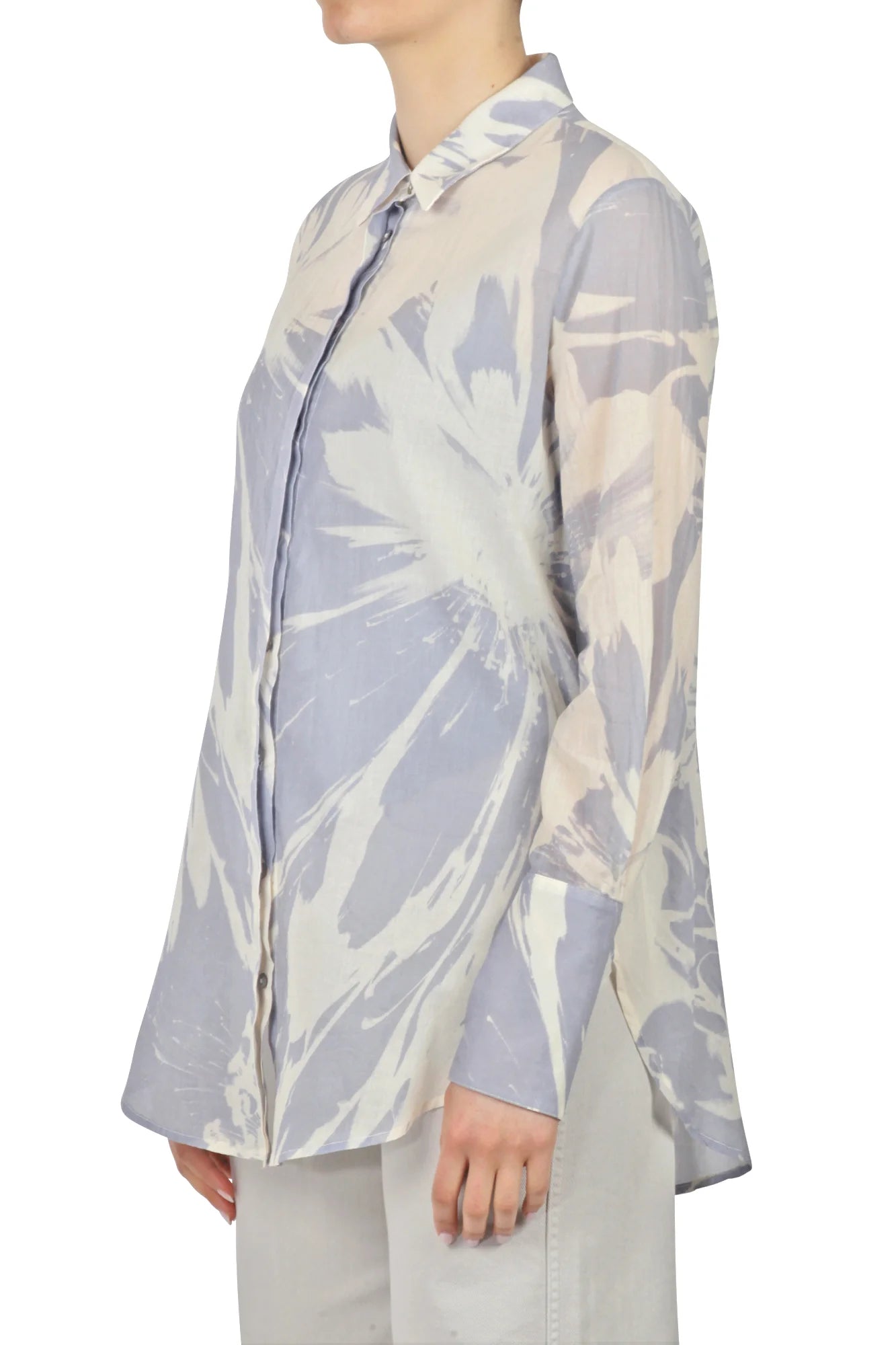 S5-450620 Camicia Fantasia Azzurro