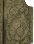 UW5-7919 CB Gilet Wool Padded Olive Man