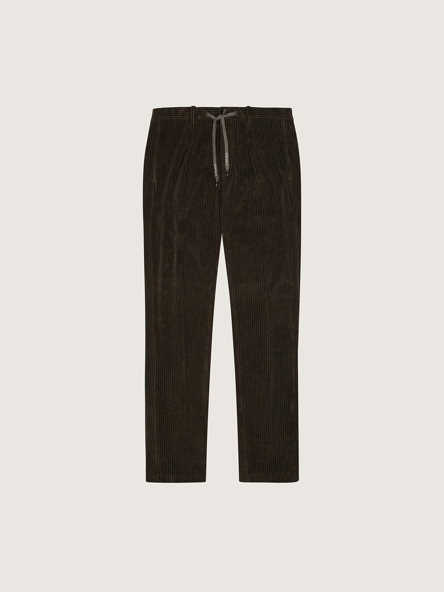 WU3-4043 Pantalone Corduroy Velluto Cemento Man