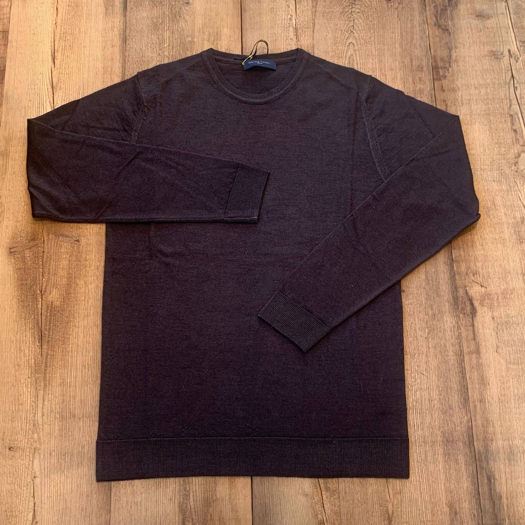 W5-0002 Maglia Lana Girocollo Moro33 Man