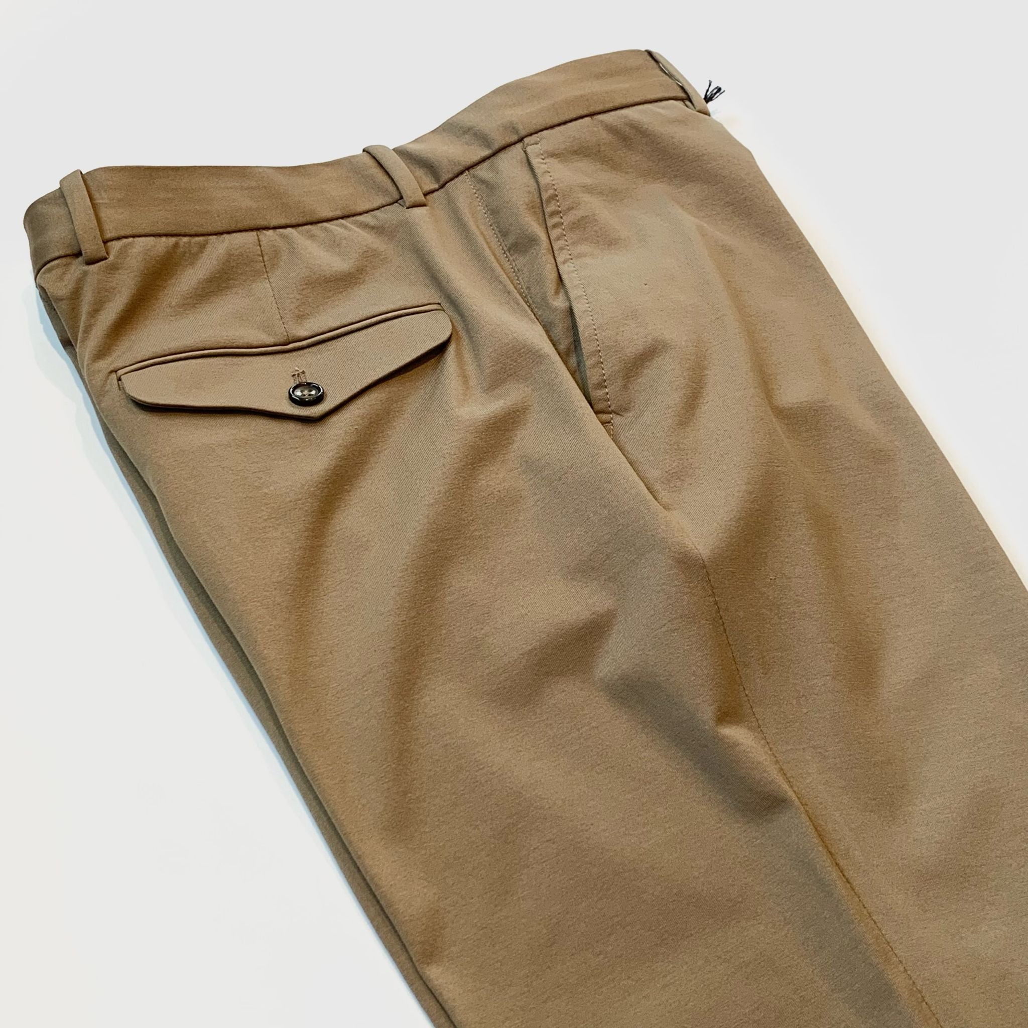 SU4-4243 Pantalone Chino Jersey Castoro Man