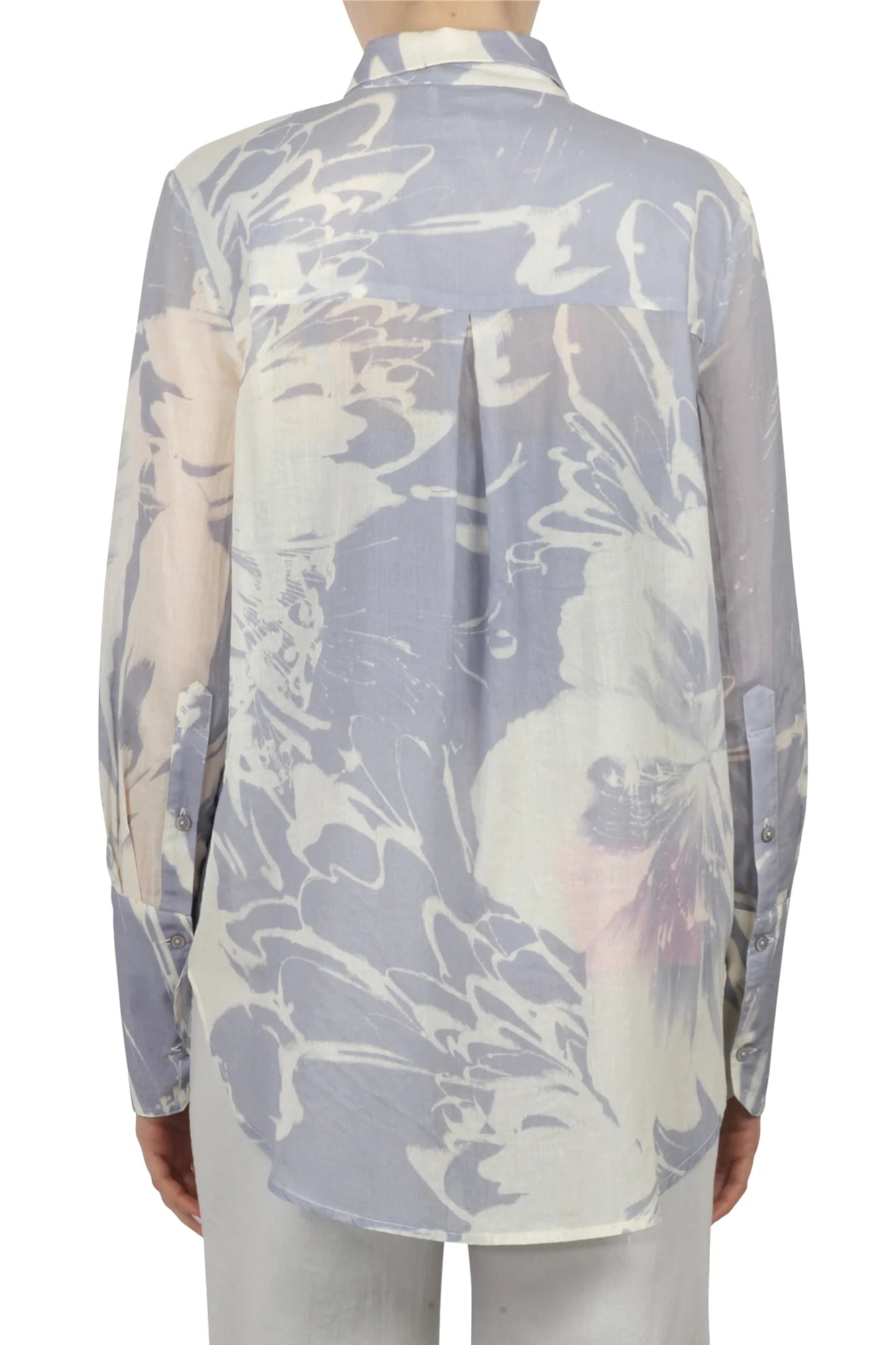 S5-450620 Camicia Fantasia Azzurro