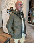 W6-SPIREMARK Field Jacket Tech Loden Man