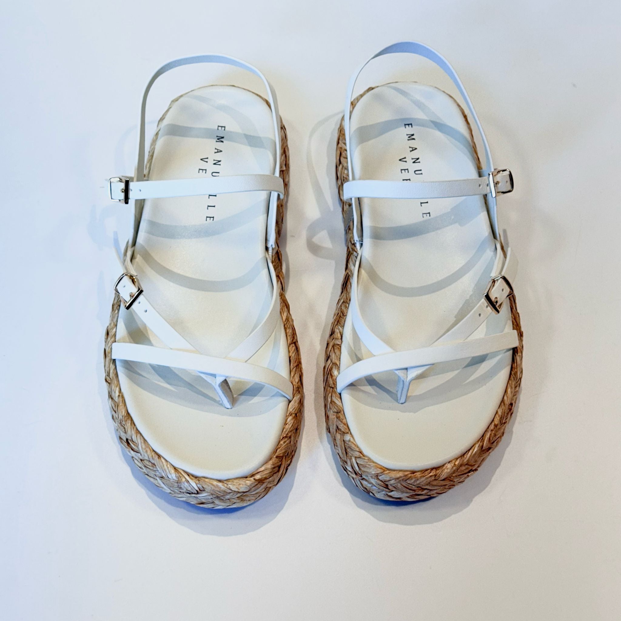 S5-906-19 NINA Sandalo Infradito OffWhite