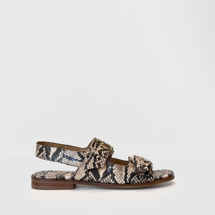 S5-17029 Sandalo Fibbie Beige