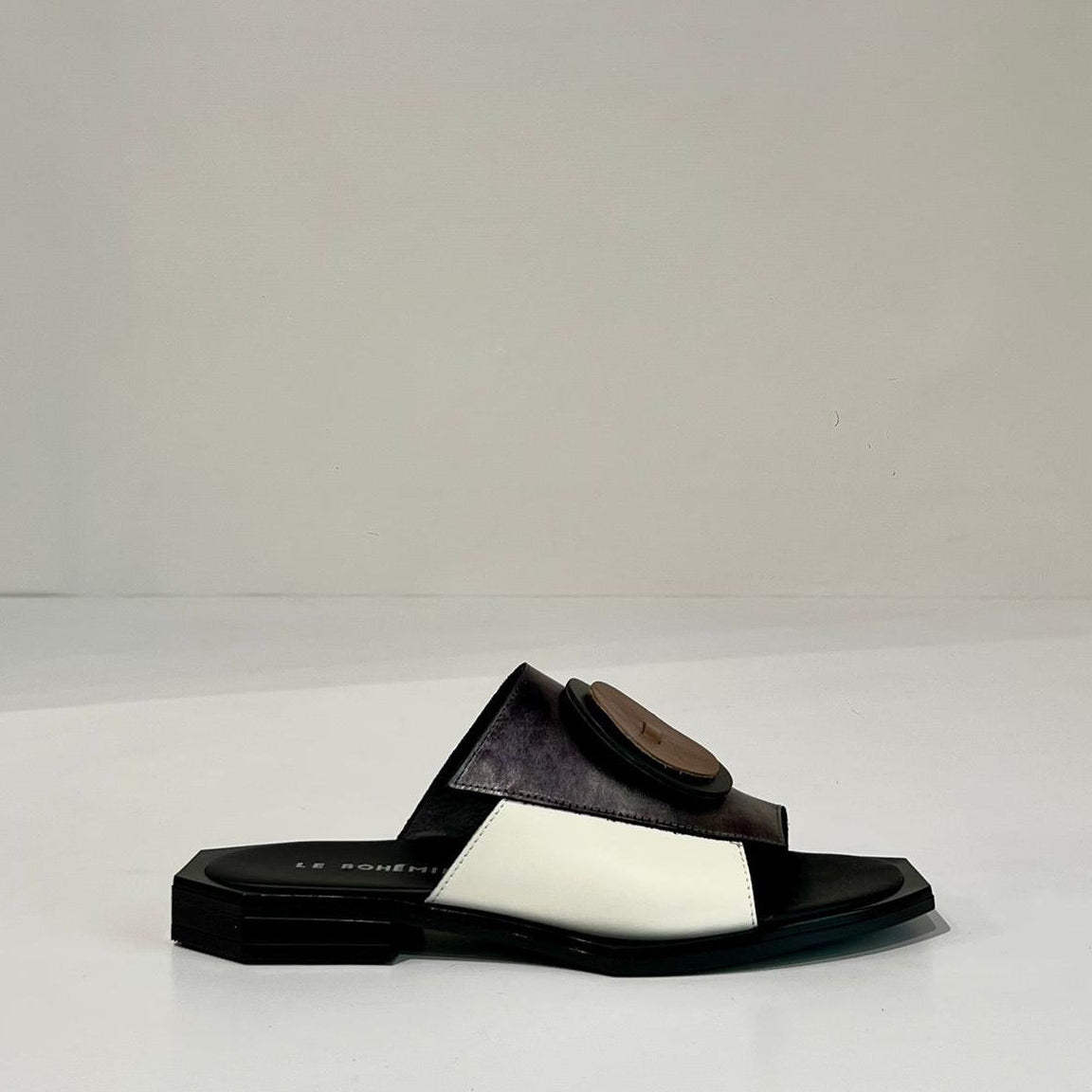 S5-SC210-EA Sabot Aperto Cerchio Argento Latte