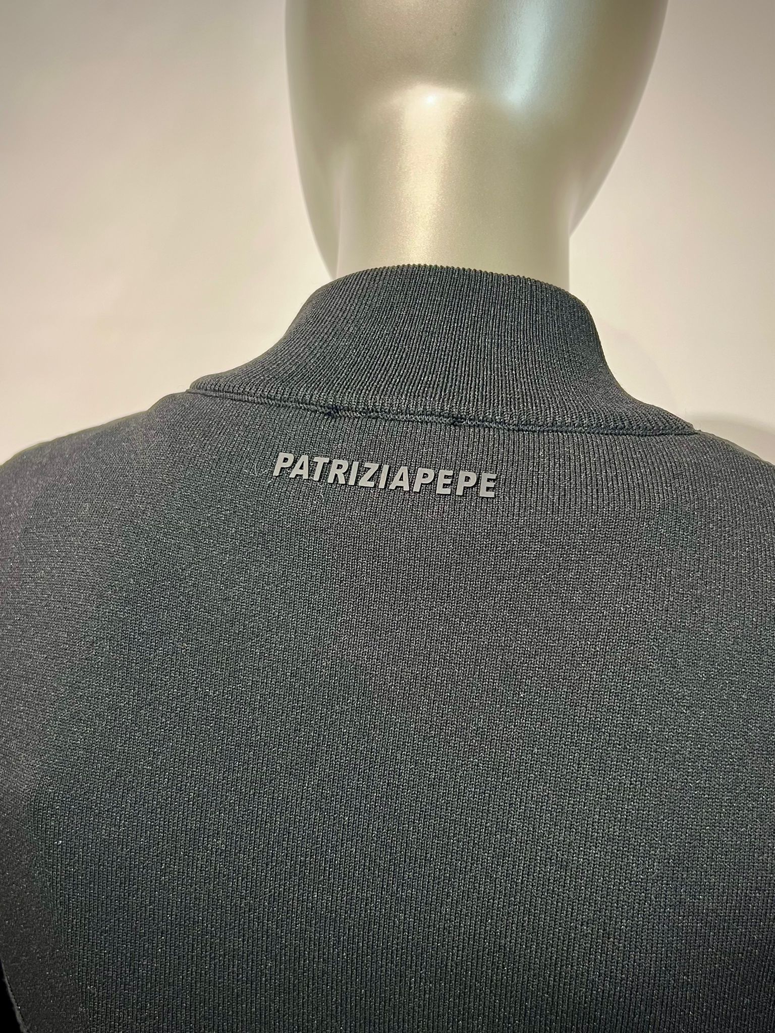 S6-8O0219 Piumino Ultralight Inserti in Maglia Nero