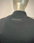 S6-8O0219 Piumino Ultralight Inserti in Maglia Nero
