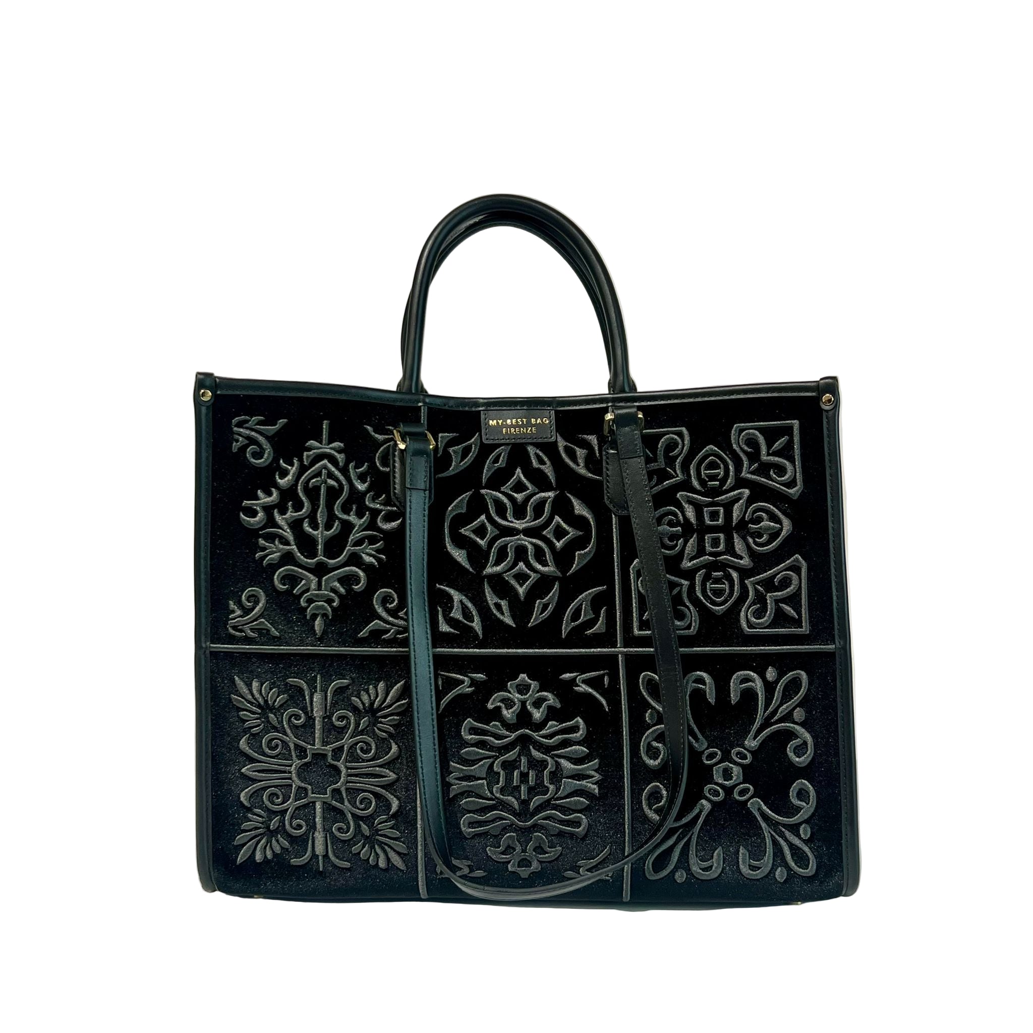 W5-1002 ATENA LISBONA Shopper Media Black Tie
