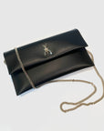 S4-CB5460 Pochette Fly Gold Nero