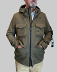 W6-SPIREMARK Field Jacket Tech Loden Man