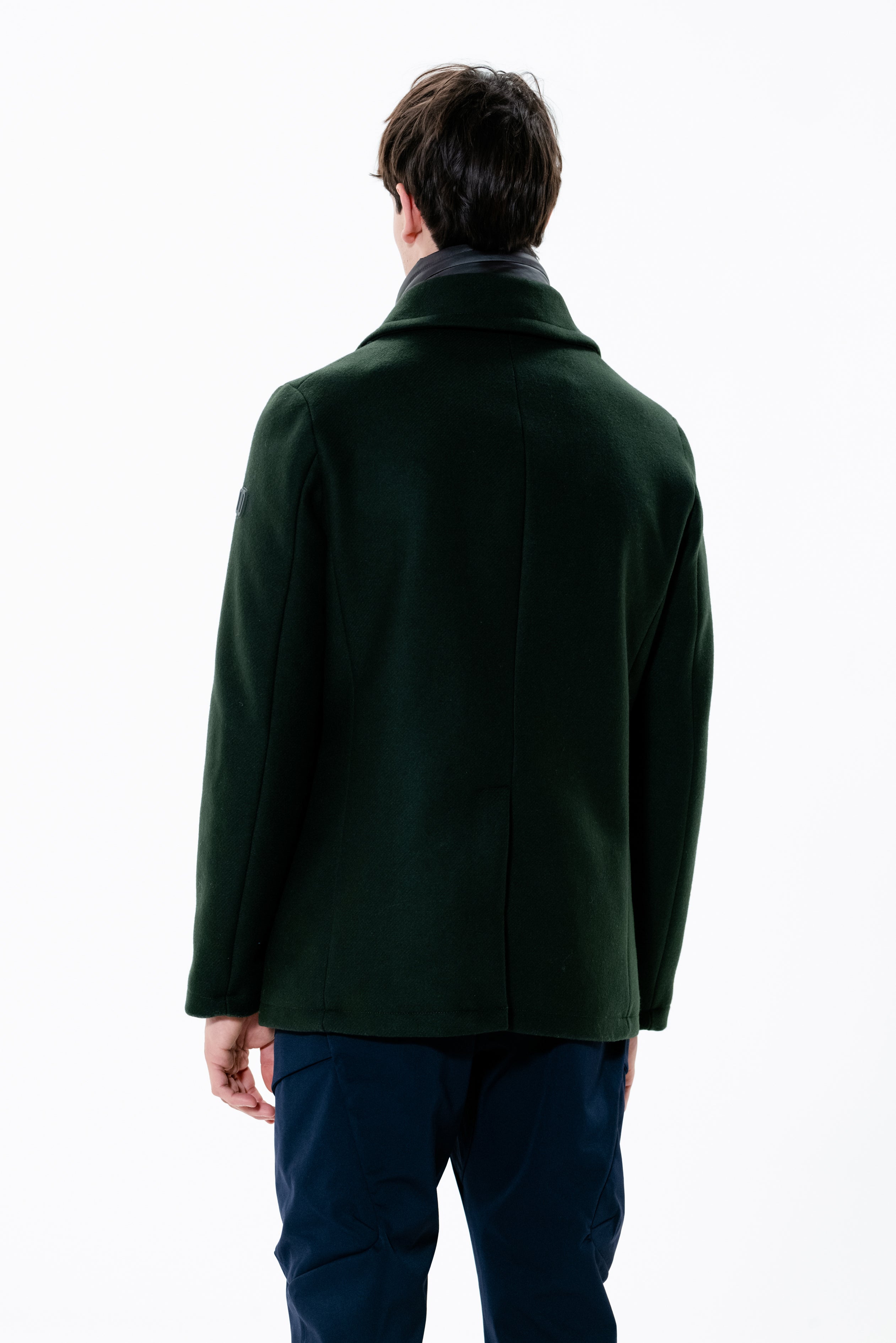 UW-HARPER FELTRE 391 Picot Lana Verde Man