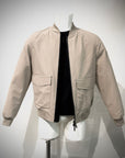 W5-0060 BOMBER ZIP Tasconi Beige Man