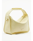 S6-8B0316 Borsa a Spalla Contemporary Hobo Piccola in Pelle Vanilla