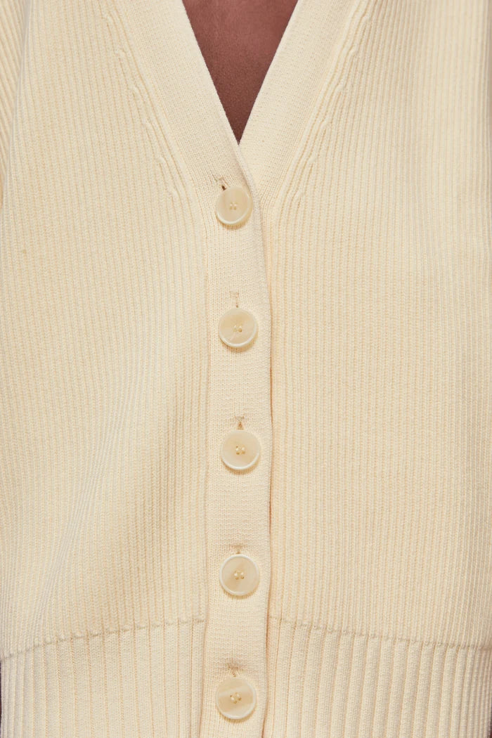 S5-8K0243 Cardigan Oversize Light Vaniglia