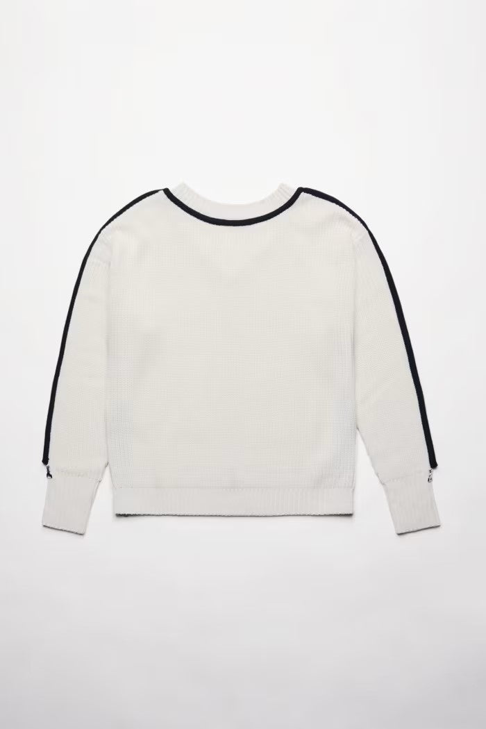 W6-2K0312 Maglia Fluida White/Black