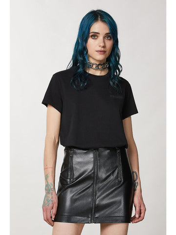 W5-8M1543 T-shirt Logo "Essential" Nero