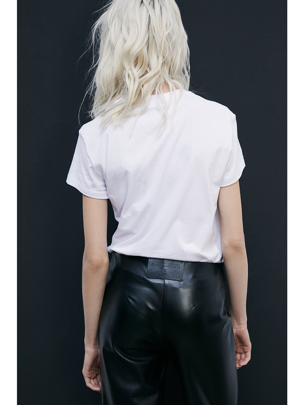 W5-8M1543 T-shirt Logo "Essential" Bianco