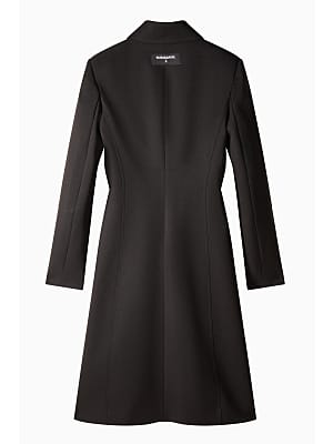 W5-8O0206 Cappotto Chiodo "ESSENTIAL" Nero