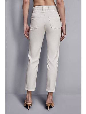 S5-8P0402 Pantaloni "Essential" 5 Tasche Bianco