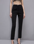 S4-8P0585 Pantaloni Essential Nero