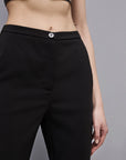 S4-8P0585 Pantaloni Essential Nero