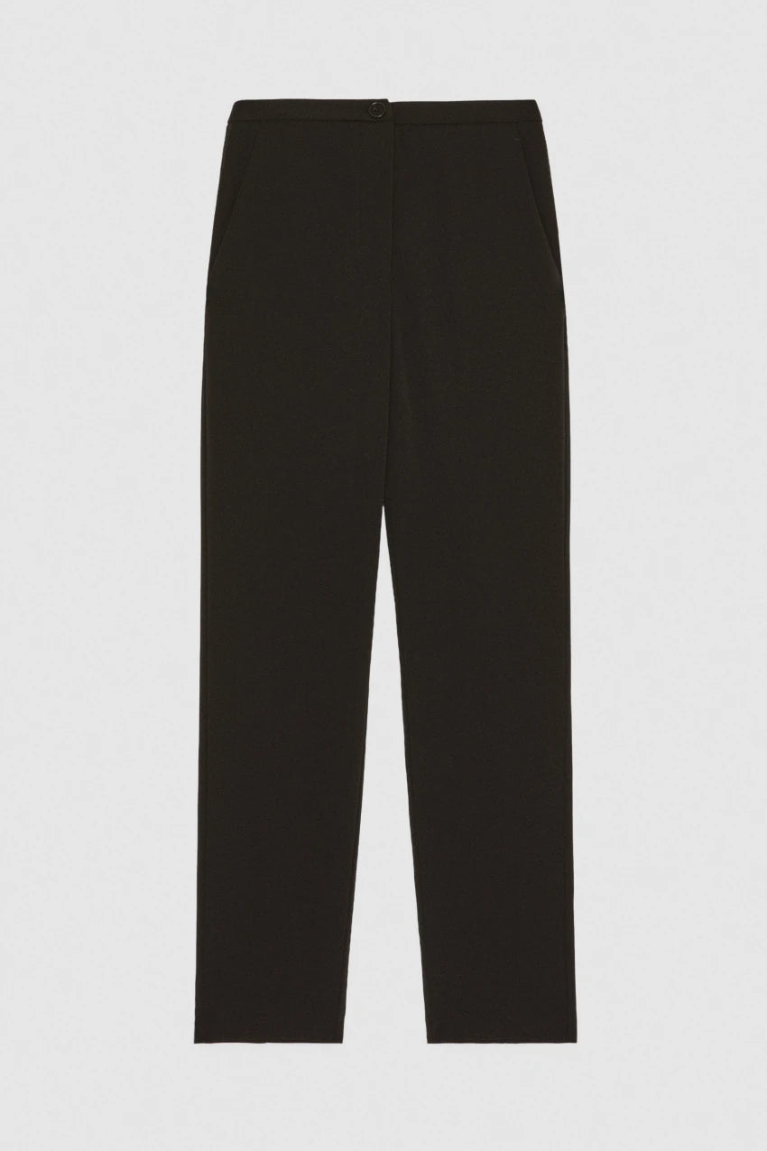 S4-8P0585 Pantaloni Essential Nero