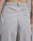 W4-8P0615 Pantalone Gessato Grigio