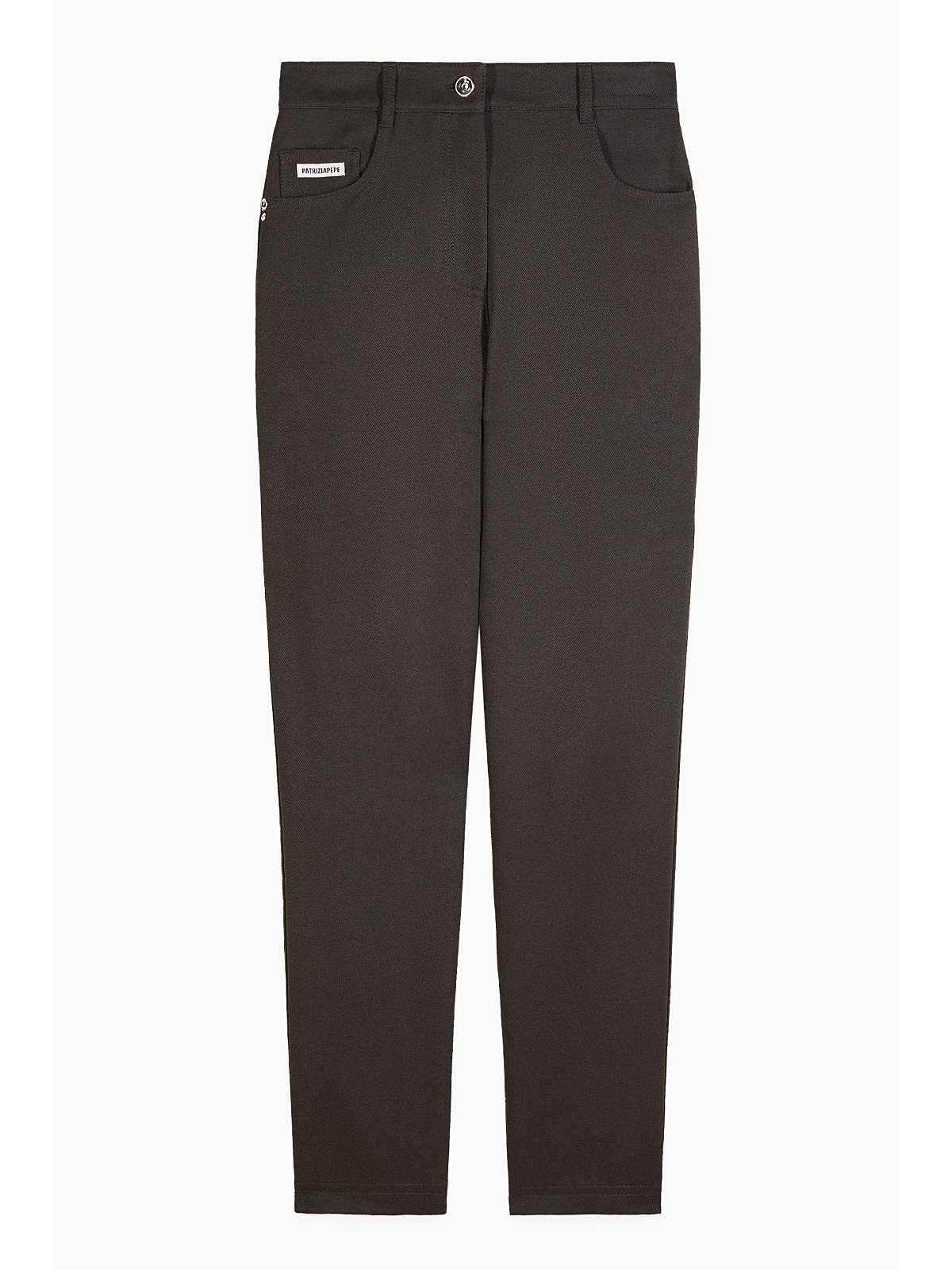 W5-8P0729 Pantalone Sigaretta 5 Tasche "Essential" Nero