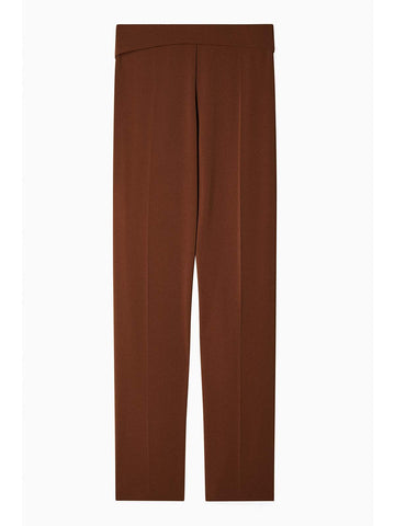 W5-8P0730 Pantaloni a Sigaretta Earth Brown