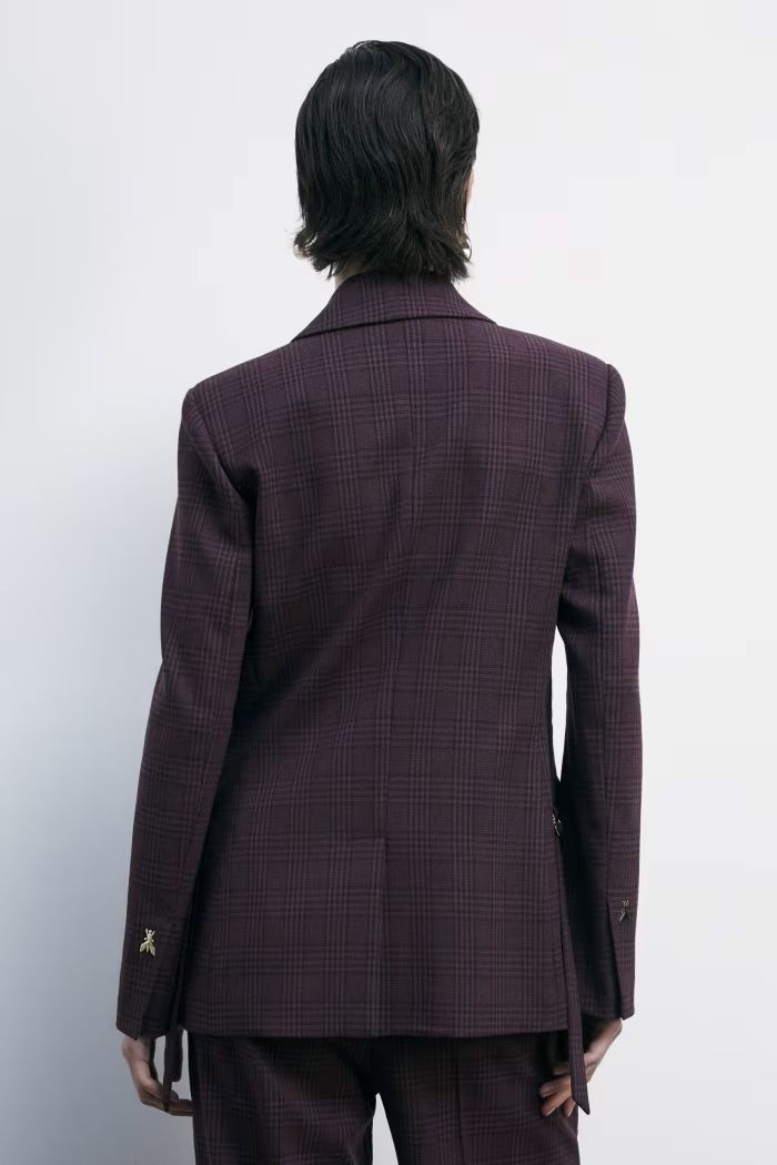 W5-8S0553 Blazer Fluido Purle Check