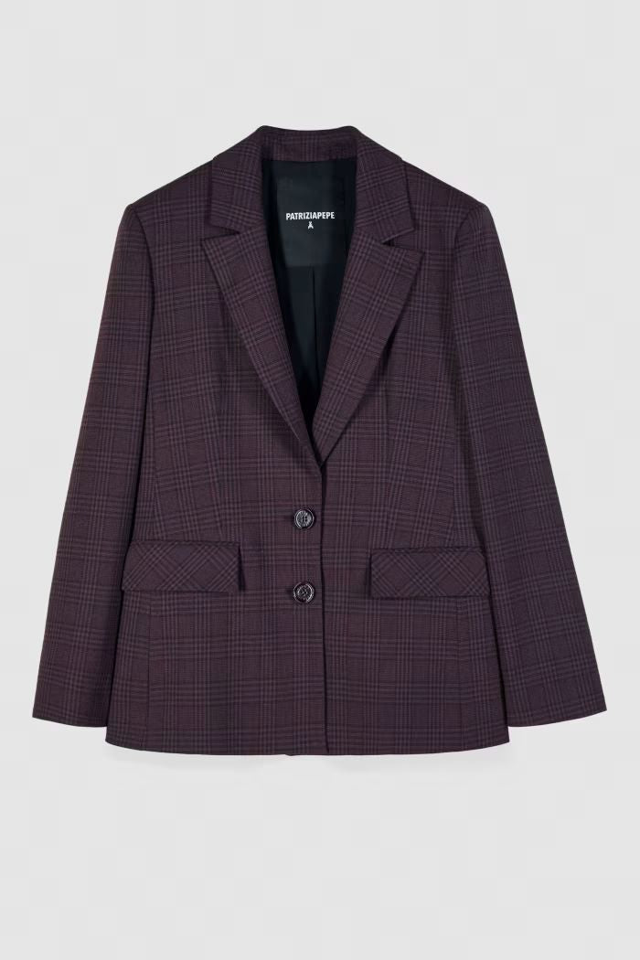 W5-8S0553 Blazer Fluido Purle Check