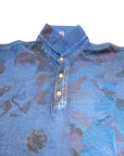 S4-PRESS Polo Stampa All Over Print57 Denim Man