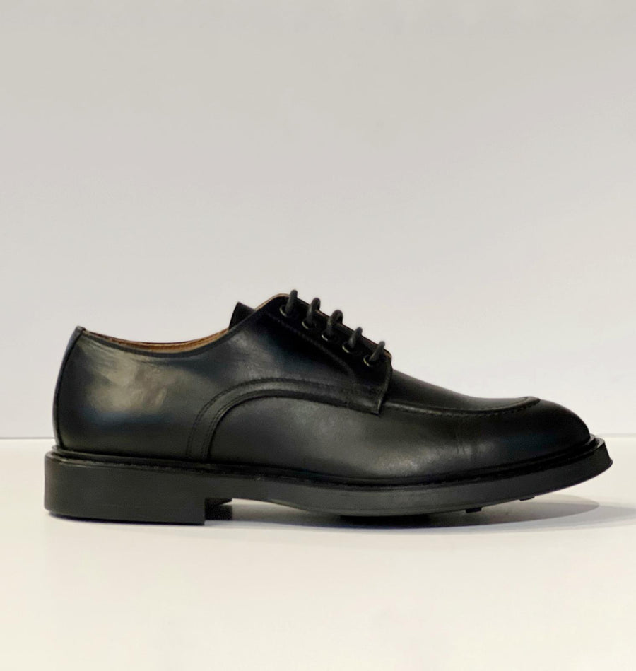 W4-MULL874 Mocassino Lacci Nero Man