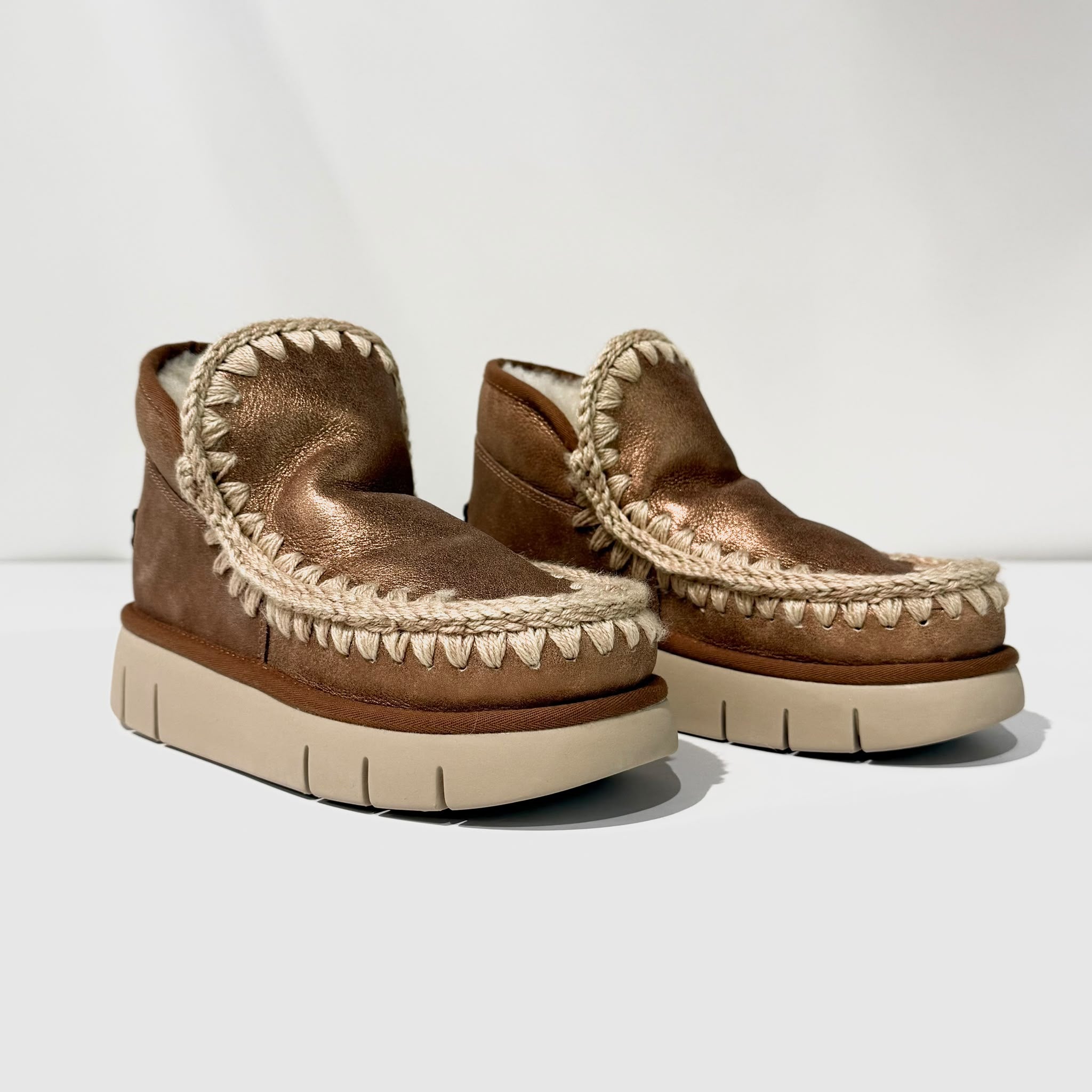 W6-Eskimo Bounce Sneaker Jungla Oro Antico